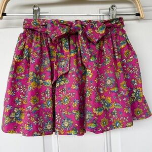 •Ralph Lauren• Girls Pink Floral Lined Skirt - Size 5